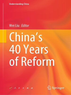 cover image of China's 40 Years of Reform